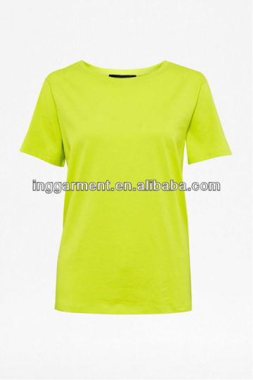 Ladies 100% Cotton Blank T-Shirt