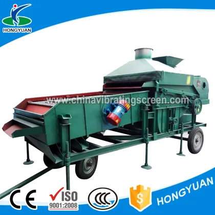 Removal of impurities cereal cleaner-separator