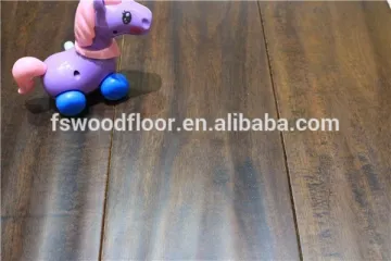 walnut stain hand scraped acacia hardwood flooring