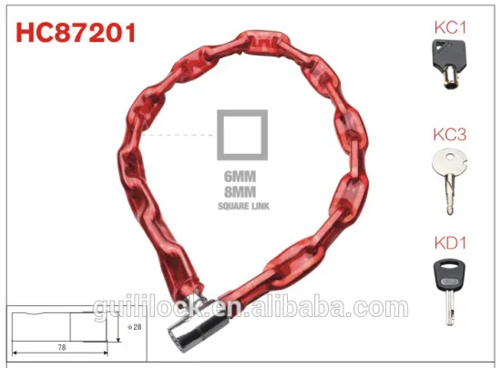 HC87201 Anti-theft Motorcycle Chain Lock