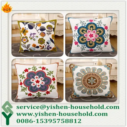 Yishen-Household NO MOQ embroidery sofa cushion cover