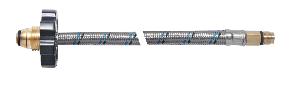 Manguera de metal trenzado flexible de acero inoxidable 304