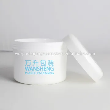 Empty Round PP Container 250G Single Wall PP Jar