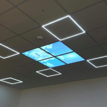 Holux Square Border 40W 100lm/W LED Panel Lamp - European 625*625*20 4000K Light Surface Recessed Mounting