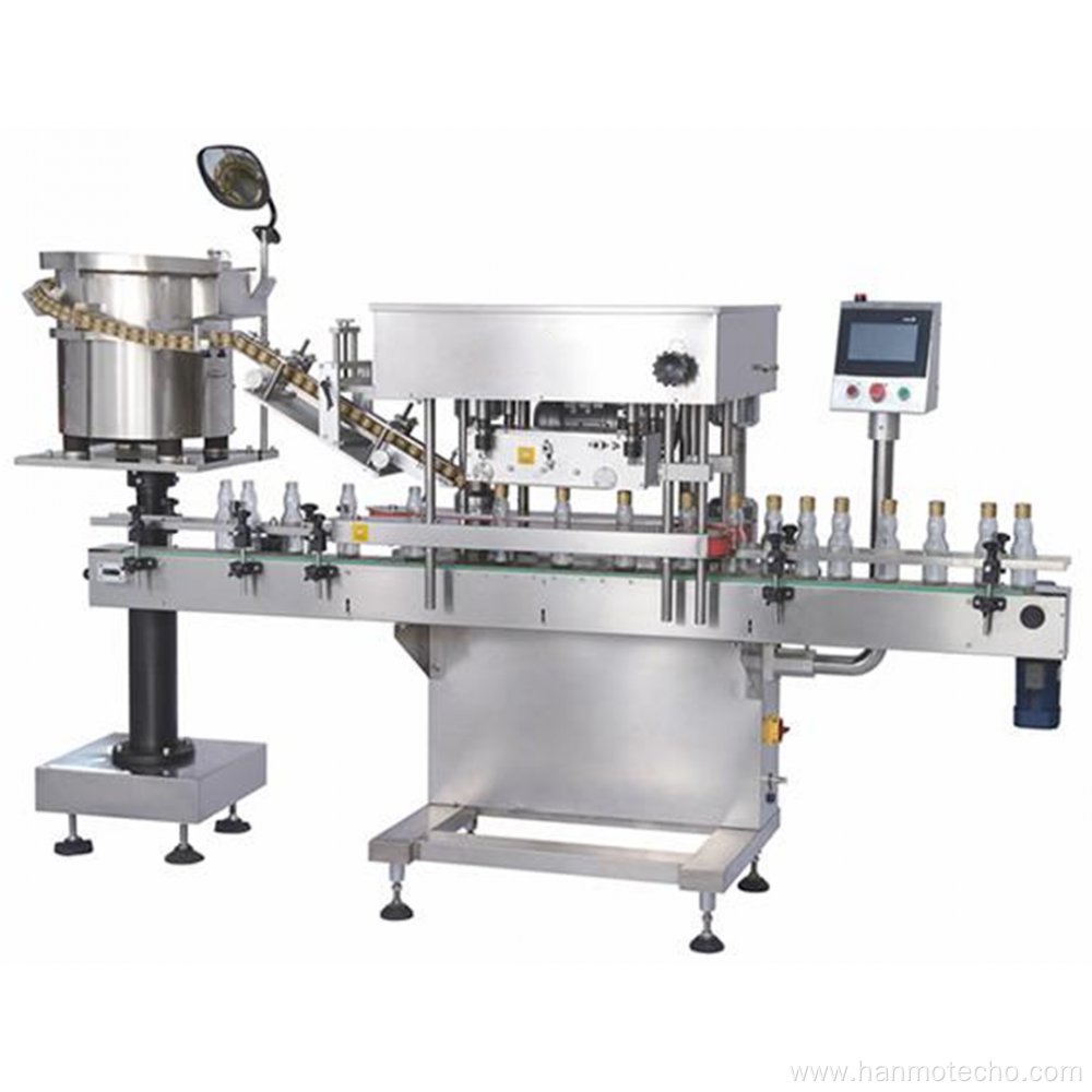 Press Capping Machine For Plastic top lid