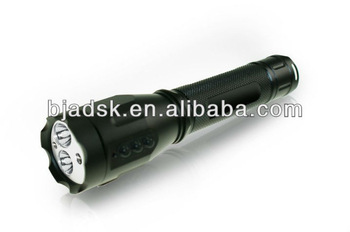 Police high power Flashlight LED flashlight DVR camera