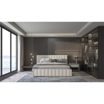 Leather Upholstered Luxury Queen/King Size California Bed Frame