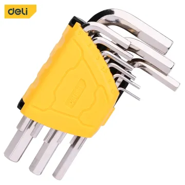 Deli DL230009 9pcs hex key set tools spanner screwdrivers allen key set tools 9pcs hex key set