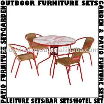 Garden&patio furniture sets with 1 table and 4 chair