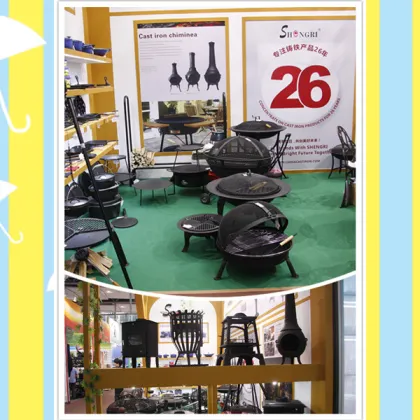 charcoal BBQ grill & Fire pit