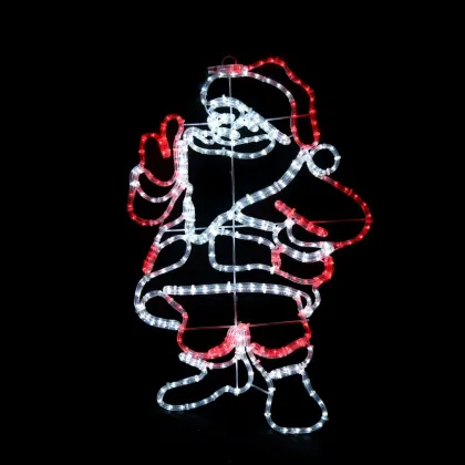 2D LED Rope Light Christmas Motif