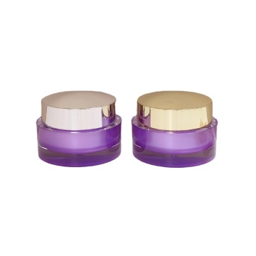 Luxury Acrylic Cosmetic Jar with Small Lid for Skin Care Cream