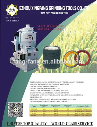 Emery roller of vta15 Rice whitener machinery for satake model