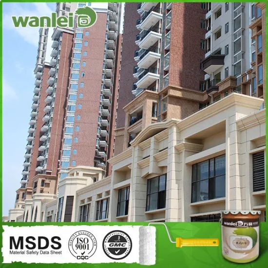 Granite effect, mildew finishing building material