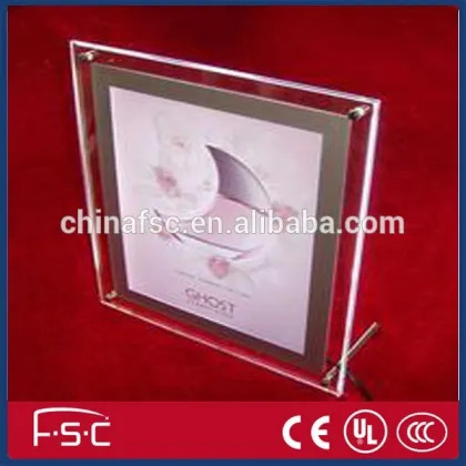 Smart lighting advertising led crystal light box