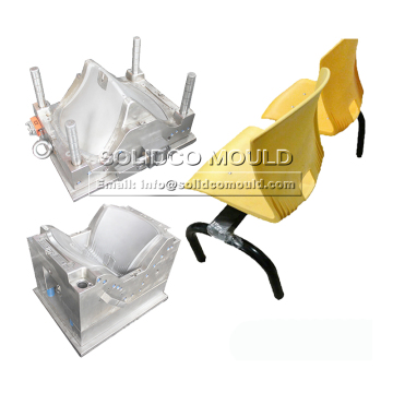 plastic bus seat and stadium chair seat mould