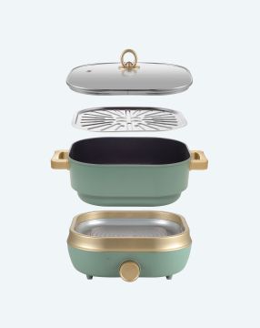Hot Sale Home Use Smokeless Non-stick Electric Korean Grill