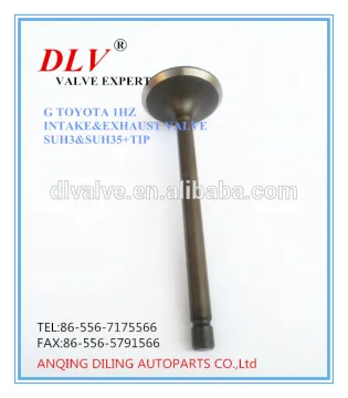 TOYOTA 1HZ engine valves with high quality for car