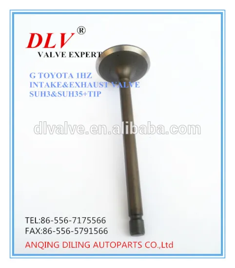 TOYOTA 1HZ engine valves with high quality for car