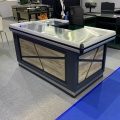 L Shape Check Counter for Supermarket