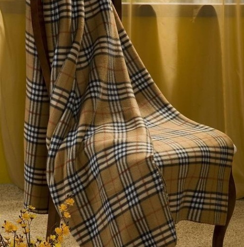 Saf yün İngiliz sevdalı battaniye