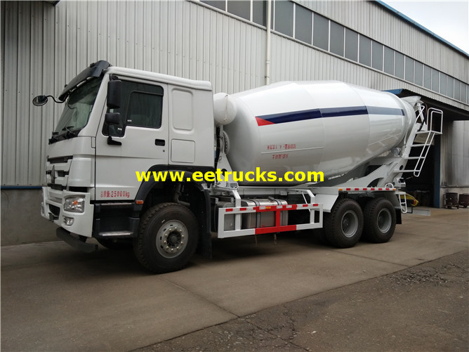 HOWO 10000 Litres Beton Transport Vehicles