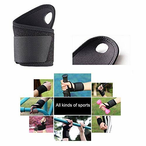 Brace arddwrn Noson Twnnel Carpal Addasadwy Neoprene