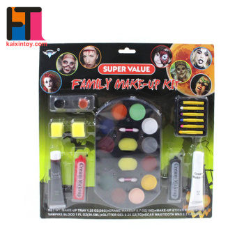 10270760 non-toxic washable party face makeup kit Halloween camouflage face paint