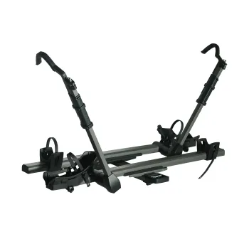 Black Hitch Mount Bike Rack for 2 Bikes - Greenpedal Wholesale