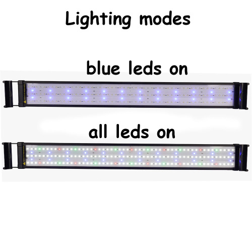 Éclair à LED à eau douce à spectre complet