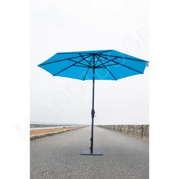 Round Outdoor Umbrella for Restaurant - MIA Garden Table Patio Parasol