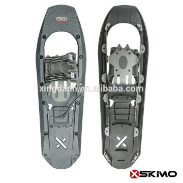 Carbon Texture Surface Adult Plastic Hiking Snowshoe