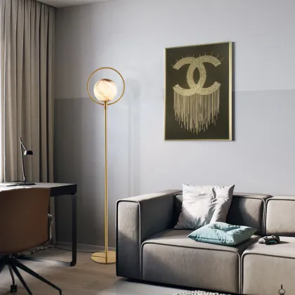 LEDER Globe Floor Standing Lamp