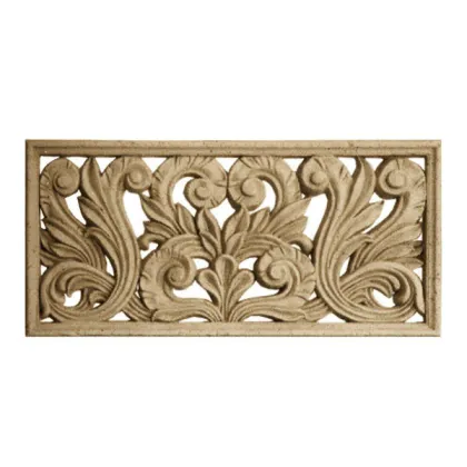 Sandstone Polishing Decorative Wall Panels Carved For Floor Board