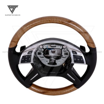 Peach Wood Steering Wheel for Mercedes-Benz G-Class W463 G500 G63 2010-2017