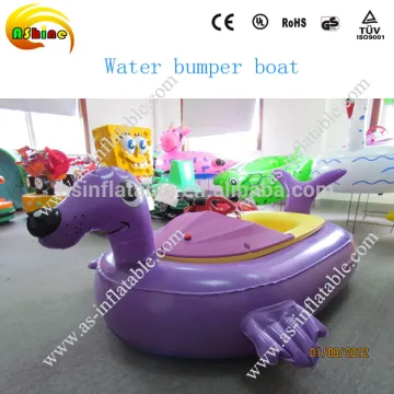 Promotion Inflatable electric motor bumper boat for kids water playing game
