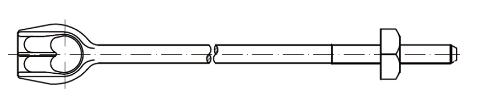 Thimbleye Twineye Tripleye Anchor rods (1)