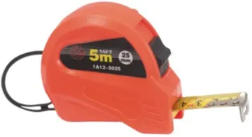 Fine steel tape measure 5M