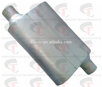 Oval Exhaust Muffler Aluminum