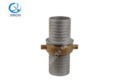 Aluminum W Brass Nut Standard Pin Plug Couplings