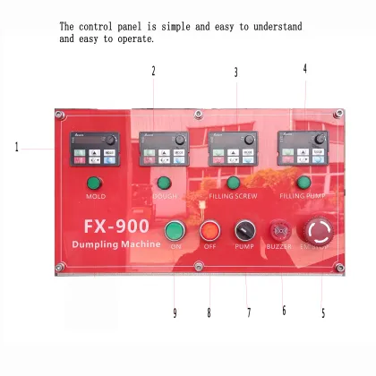 High-Speed Large Xiaolongbao Grain Products Molding Machine for Restaurant Barbecued Pork Buns