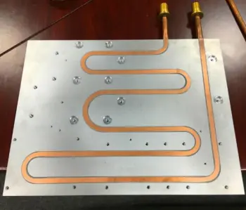 Aluminum heat sink Energy storage custom liquid watercoolig