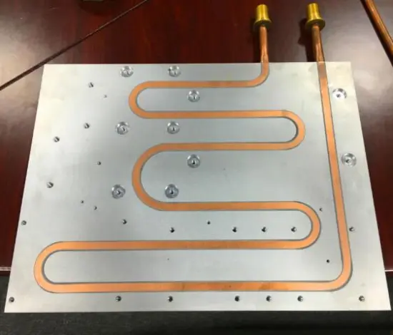 Aluminum heat sink Energy storage custom liquid watercoolig