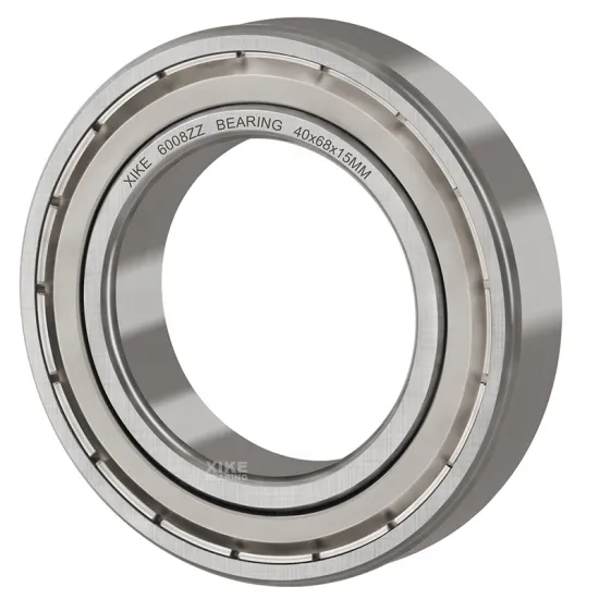 Hot Sale 6008ZZ Bearings - Double Metal Seal Deep Groove Ball Bearing 40x68x15mm