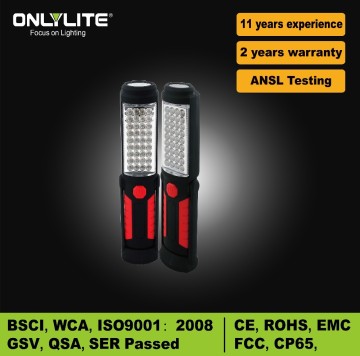 2015 plastic led magnetic working light