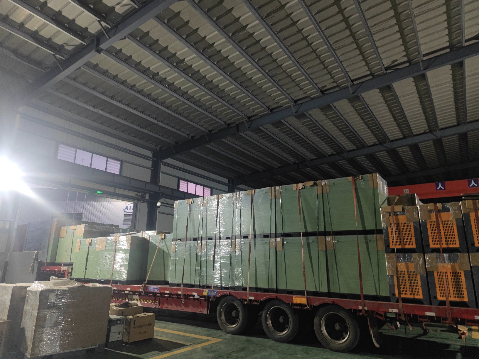 Air compressor loading