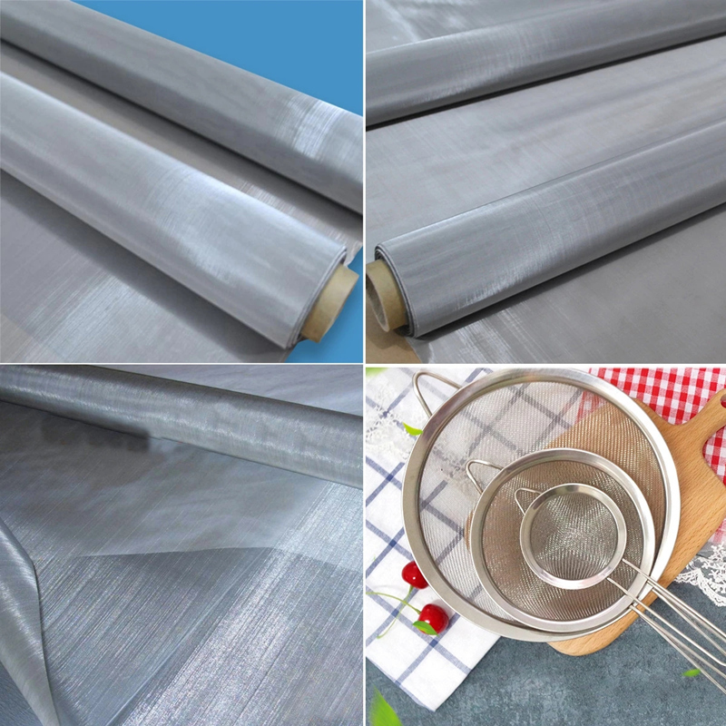 100 and 200 mesh stainless steel wire mesh ultra fine wire cloth 100 micron screen – application view, made from ANJIA fine wire