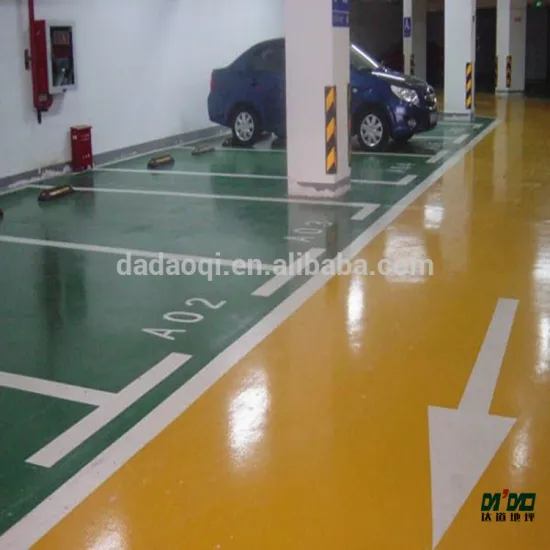 Garage marking coating non-slip paint for ramp
