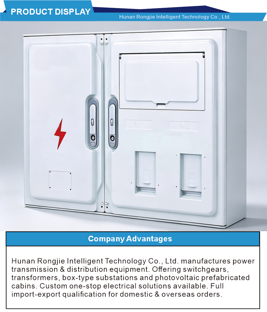 Single Phase Stainless Steel Metering Box 1-20 Way