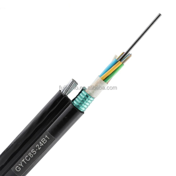 Outdoor Overhead Aerial GYTC8S/GYTC8Y Figure 8 Fiber Optic Cable - 6/8/12 Core Self-Supporting